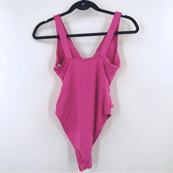 Andie Swim NWT The Capri One Piece Eco Nylon Orchid Classic Swimsuit size XS